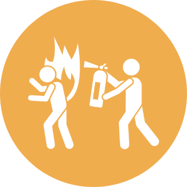 Brandschutzhelfer-Icon